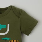 Боди «Крошка Я: Safari» Animals, зелёный, р. 28, рост 86–92 см - Фото 3