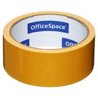 Клейкая лента двусторонняя 38 мм × 10 м OfficeSpace, полипропилен - Фото 1