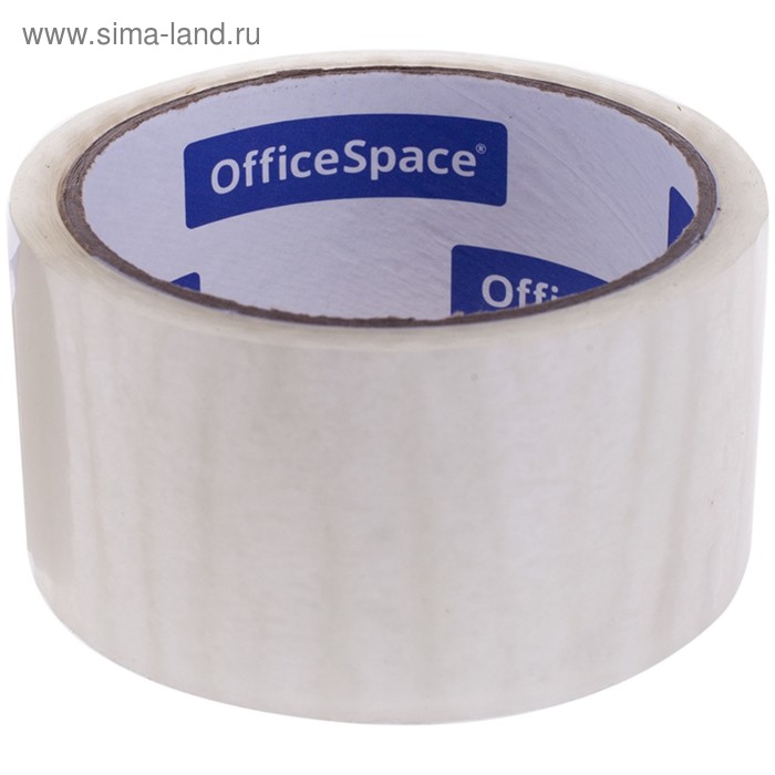 Клейкая лента упаковочная 48 мм х 40 м OfficeSpace, 38мкм, полипропилен - Фото 1