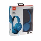 Наушники JBL T450, накладные, микрофон, 102 дБ, 32 Ом, 3.5 мм, 1.2 м, синие - Фото 7