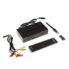 Приставка для цифрового ТВ D-COLOR DC1802HD, FullHD, DVB-T2, дисплей, HDMI, RCA, USB, Wi-Fi - Фото 1