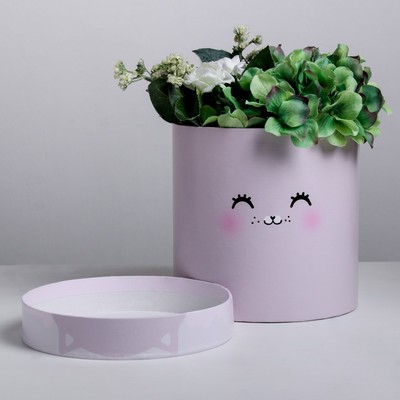 Подарочная коробка "Нежный", 18 х 18 см