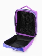 Чемодан детский 34 л (XS), Sacvoyage, отдел на молнии, сиреневый - Фото 7