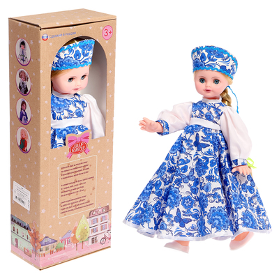 Кукла «Василина Гжель», 45 см, МИКС