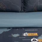 Постельное бельё евро «Этель. Путешествие», ранфорс - Фото 3