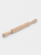 Скалка с ручками для теста, дерево берёза, 35×3.5 см - Фото 2