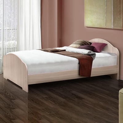 Кровать на уголках №1, 700х2000 мм, цвет млечный дуб