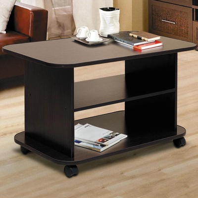 Стол журнальный №5, 900×550×550 мм, цвет венге