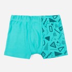 Трусы-боксеры для мальчика, цвет бирюзовый, рост 146 см - фото 23517379
