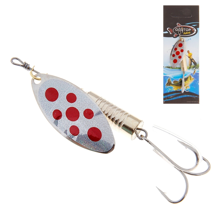 Блесна вращающаяся №4, 14 г - Фото 1