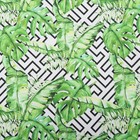 Подушка на двухместную скамейку «Этель» Геометрия, 45×120 см, репс с пропиткой ВМГО, 100% хлопо - Фото 2