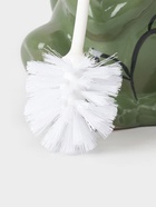 Ёршик для унитаза с подставкой «Царевна-лягушка», фарфор, зелёный - Фото 4