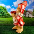 Садовая фигура "Девочка мухомор" большая 70х30см - Фото 2