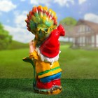 Садовая фигура "Гном с подсолнухом" 50х27см - Фото 3