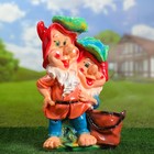 Садовая фигура "Два гнома с водой" 47х21см - Фото 2