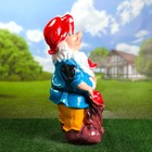 Садовая фигура "Гном с грибами" большой 70х32см - Фото 2