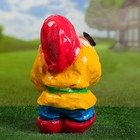 Садовая фигура "Гном с яблоками" 36х21см - Фото 4