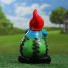 Садовая фигура "Гном в арбузе" 26х16см - Фото 3