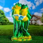 Садовая фигура "Лягушки попрошайки" 50х26см - Фото 1