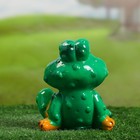 Садовая фигура "Лягушка Анюта" 17х16см - Фото 3