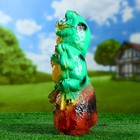 Садовая фигура "Лягушки на камне" 31х22см - Фото 2