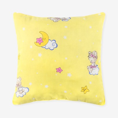 Подушка 40×60 бязь/холлофайбер, цвет микс, 120 гм, хл100%