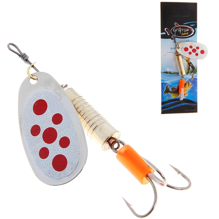 Блесна вращающаяся №4, 14 г - Фото 1