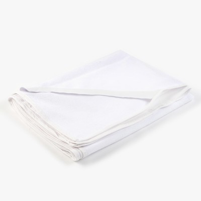 Наматрасник (мулетон), цвет белый, 60х120см, махра, пэ100%