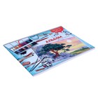 Альбом для рисования А4, 24 листа на скрепке "Акварельные пейзажи", бумажная обложка, блок 100 г/м2 - Фото 2