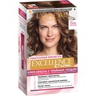 Крем-краска для волос L'Oreal Excellence Creme, тон 600 тёмно-русый - Фото 1