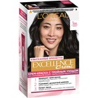 Крем-краска для волос L'Oreal Excellence Creme, тон 100 чёрный - Фото 1