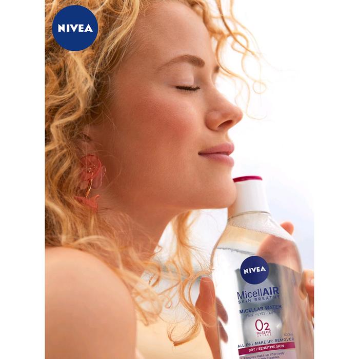 Мицеллярная вода Nivea Micell Air, для сухой и чувствительной кожи, 400 мл 18326