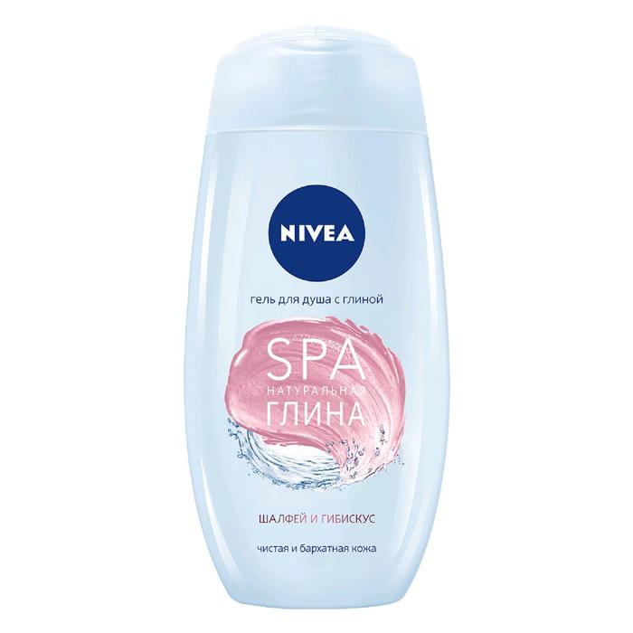 Гель для душа Nivea «SPA натуральная глина. Шалфей и гибискус», 250 мл - Фото 1