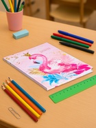 Дневник школьный для 1-4 классов, «Фламинго 3», твёрдая обложка 7БЦ, глянцевая ламинация, 48 листов - Фото 2