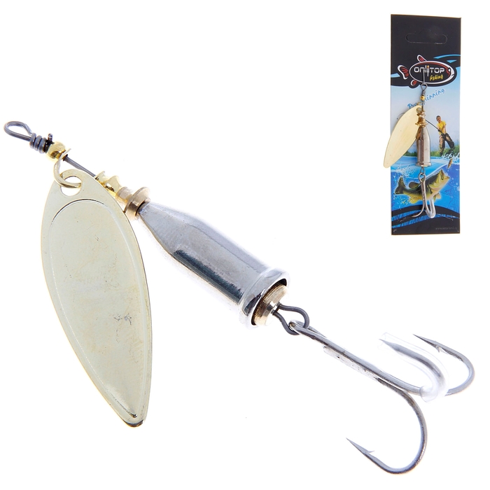 Блесна вращающаяся №3, 10 г - Фото 1