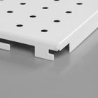 Панель для стеллажа, 35×101 см, перфорированная, шаг 2,5 см, цвет белый - Фото 2