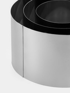 Набор форм для выпечки и выкладки TAS-PROM «Круг», d=10/15/20 см, h=12 см, нержавеющая сталь, 3 шт. - Фото 4