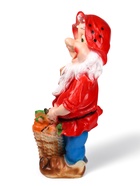 Садовая фигура из гипса «Гном с корзиной овощей», 70×30×34 см - Фото 7