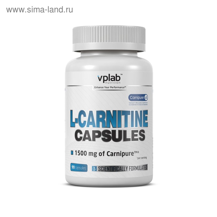 Жиросжигатели VPLAB L-Carnitine Capsules / 90 caps - Фото 1