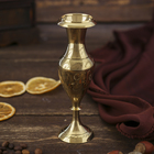 Интерьерный сувенир ваза "Золотые перья" h -14 см, d-4,5 см - Фото 2