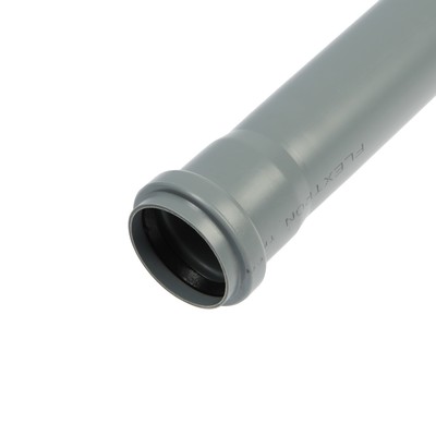 Труба канализационная FLEXTRON, внутренняя, d=50 мм, толщина 1.8 мм, 500 мм