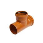 Тройник канализационный FLEXTRON, наружный, d=110 мм, 90° - Фото 2