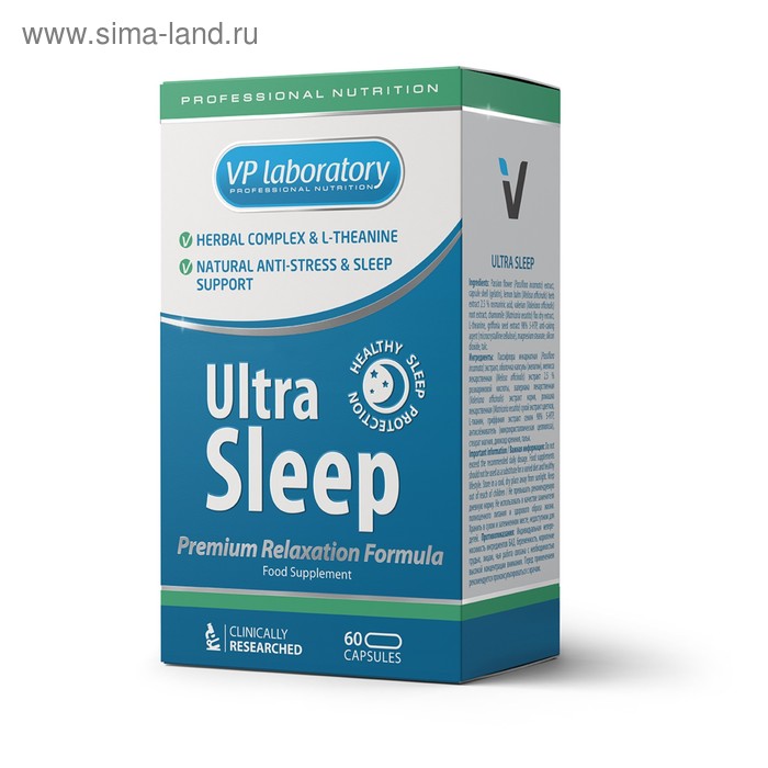 Витамины VPLAB Ultra Sleep / 60 caps - Фото 1