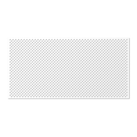 Панель декоративная перфорированная, без рамки, Глория, белый, 1112х512 мм