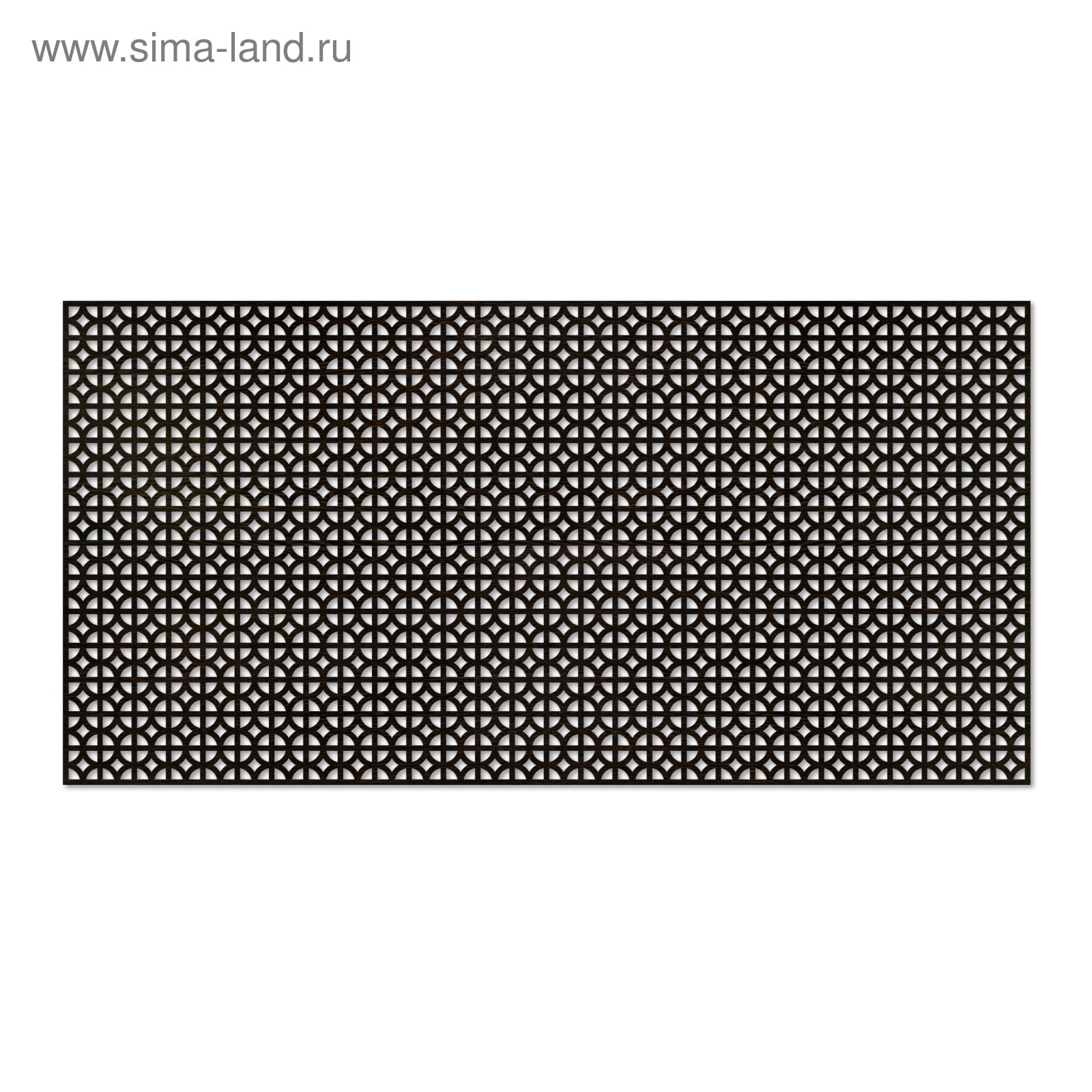 Панель декоративная перфорированная, без рамки, Сусанна, венге ...