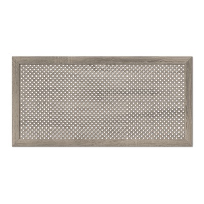 Экран для радиатора, Глория, дуб винтаж, 120х60 см