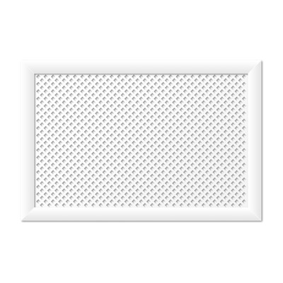 Экран для радиатора, Глория, белый, 90х60 см