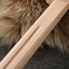 Сувенирное деревянное оружие "Катана", 60 см, массив бука - фото 3833985