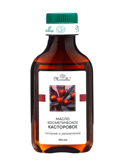 Масло касторовое Mirrolla, косметическое, 100 мл