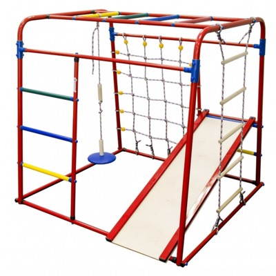 ДСК «Формула здоровья» Start baby 1, 1200 × 1330 × 1230 мм, цвет красный/радуга